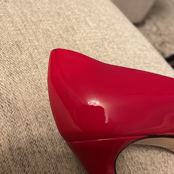 M. Gemi patent leather red heels 38 - Picture 6 of 6
